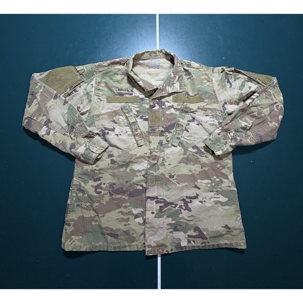 US Army Multicam FR ACU‎ Combat Coat Medium Regular Propper Insect Repellent